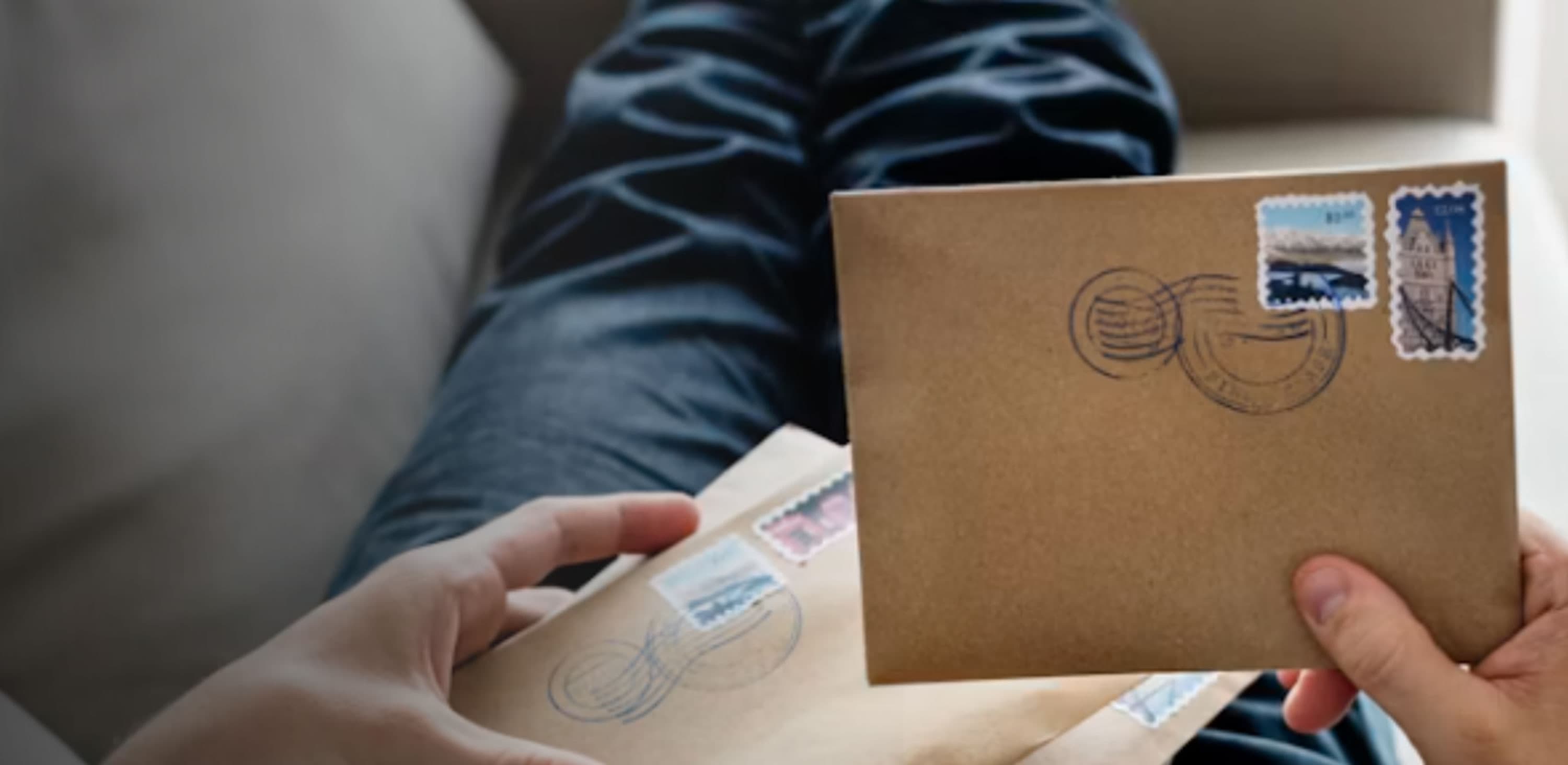 Direct mail being produced