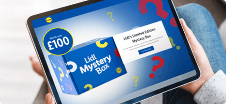 Tablet displaying a campaign dashboard