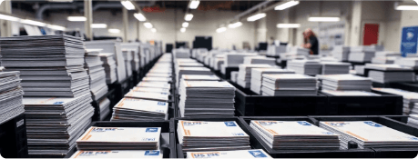 Print production floor